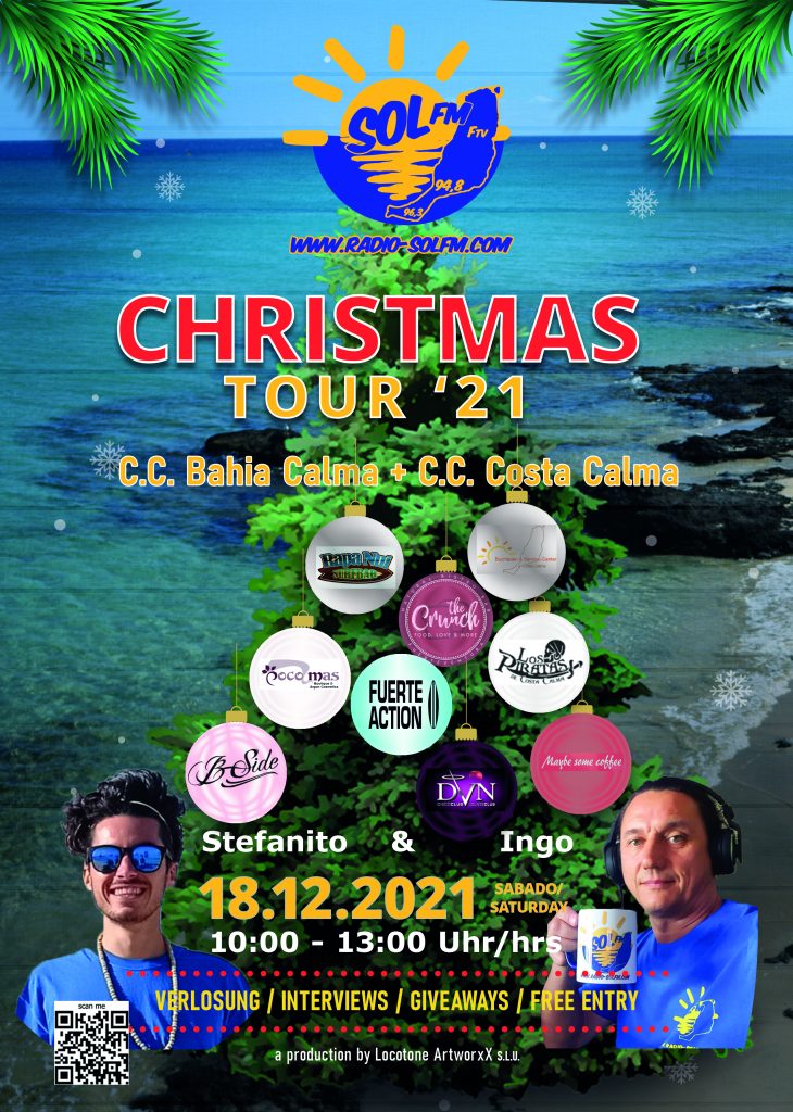 2 Christmas Tour 21 Flyer