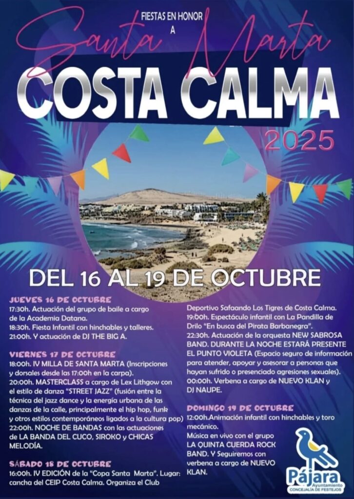 Fiesta Santa Marta 2025 Costa Calma