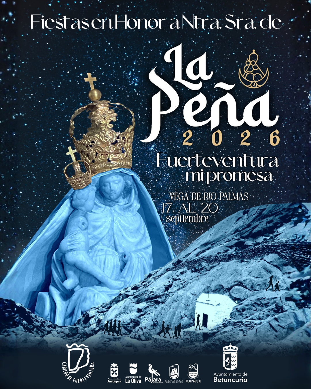 Cartel fiestas de la Peña 2026