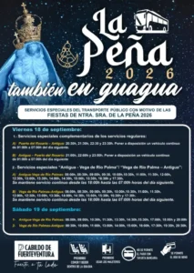 Sonderbusse Fiestas de La Pena 2026