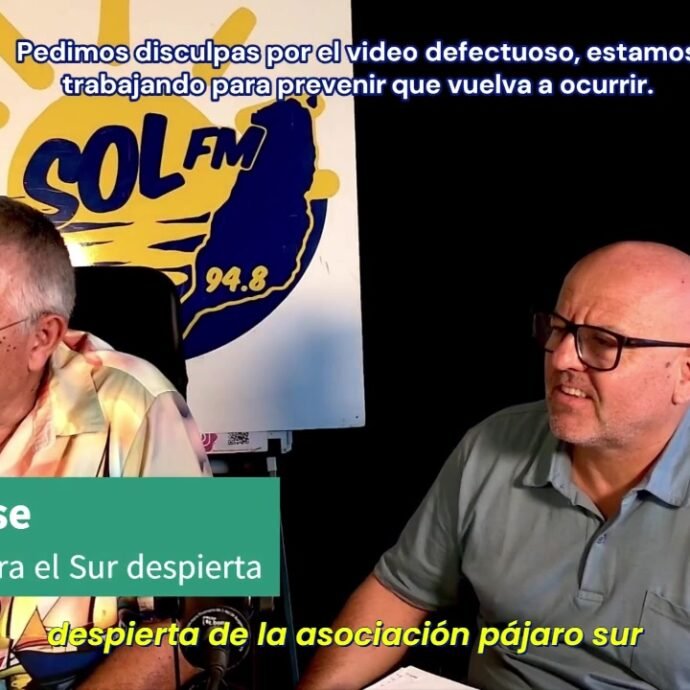 Javier und José von Pájara – El Sur Despierta bei der Tertulia #2 von Radio Sol FM